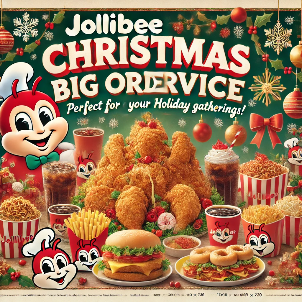 Jollibee Christmas Big Order Service