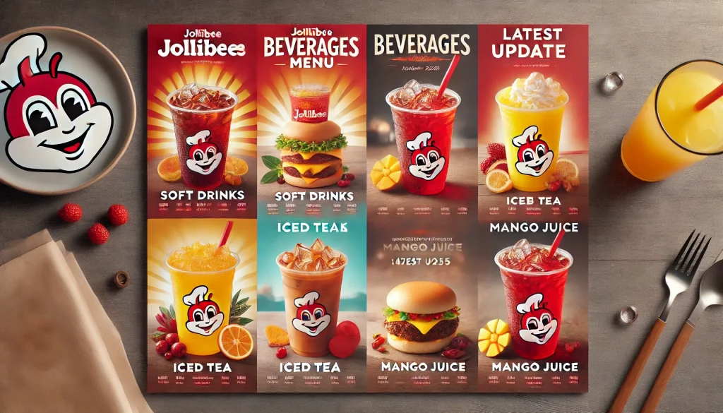 Jollibee Beverages Menu