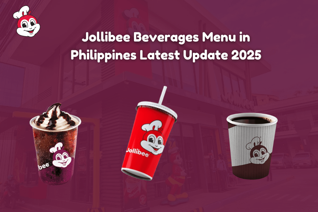 Jollibee Beverages Menu