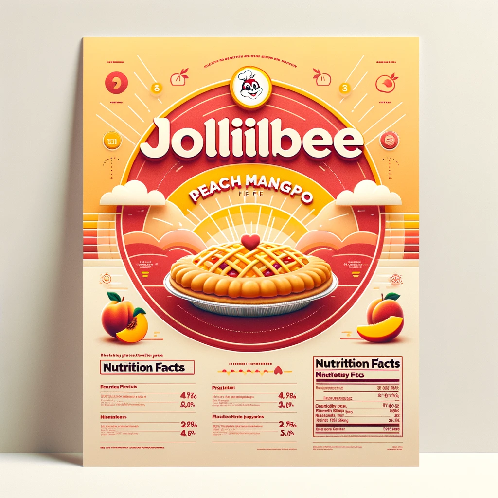 Jollibee Peach Mango Pie Nutrition Facts